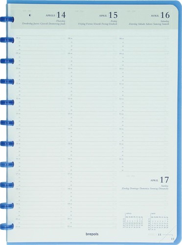 Atoma agenda, ft A4, wit papier, 128 pagina's, 1 week op 2 pagina's, 2027-4