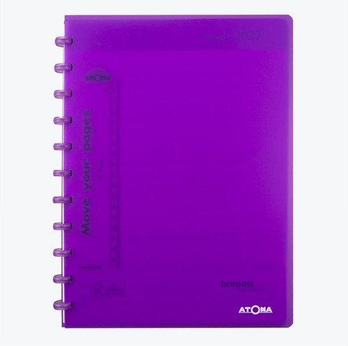 Atoma agenda, ft A4, wit papier, 128 pagina's, 1 week op 2 pagina's, 2027-2