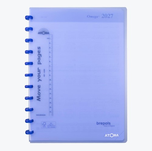 Atoma agenda, ft A4, wit papier, 128 pagina's, 1 week op 2 pagina's, 2027-6