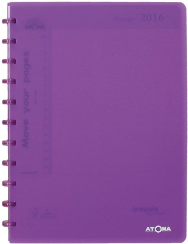 Atoma agenda, ft A4, wit papier, 128 pagina's, 1 week op 2 pagina's, 2027-2