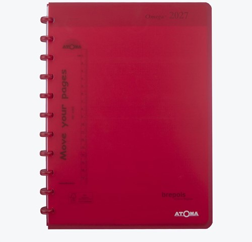 Atoma agenda, ft A4, wit papier, 128 pagina's, 1 week op 2 pagina's, 2027