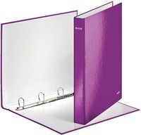 Leitz WOW classeur à anneaux, 4 anneaux, violet