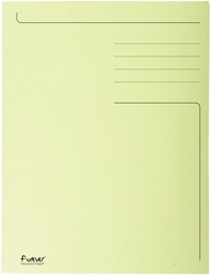 Exacompta chemise de classement Foldyne ft 24 x 35 cm (pour ft folio), jaune, paquet de 50 pièces