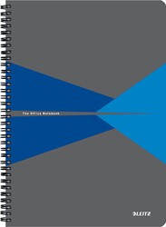 Leitz Office carnet de notes, ft A4, couverture en PP, ligné, bleu