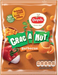 Duyvis cacahuètes Crac A Nut barbecue, sachet de 200 grammes