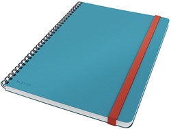 Leitz Cosy carnet de notes spiralé, pour ft B5, ligné, bleu