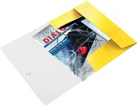 Leitz WOW chemise à élastiques et rabats, jaune-2