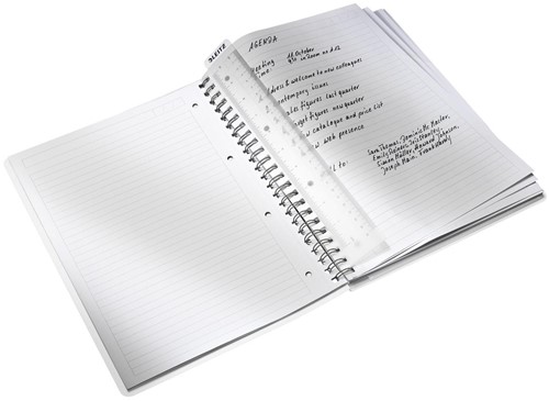 Leitz WOW cahier, ft A4, ligné, rose-3