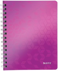 Leitz WOW cahier, ft A5, ligné, violet