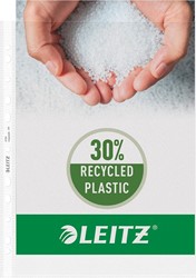 Pochette Leitz Premium A4, fabriquée à partir de 30 % de plastique recyclé pré-consommation