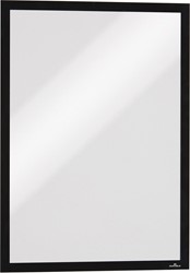 Durable Cadre magnétique, noir, ft A4, paquet de 5 pièces