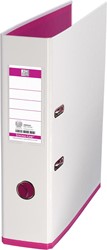 OXFORD MyColour classeur, format A4, en carton, dos de 8 cm, blanc-rose