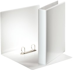 Esselte classeur à anneaux personnalisable, dos de 5,1 cm, 2 anneaux en D de 30 mm, blanc