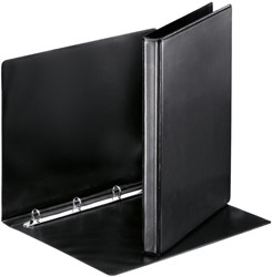 Esselte classeur à anneaux personnalisable, dos de 3 cm, 4 anneaux en O de 16 mm, noir