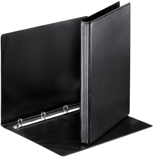 Esselte classeur à anneaux personnalisable, dos de 3 cm, 4 anneaux en O de 16 mm, noir