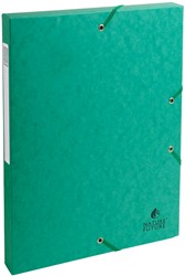 Exacompta boîte de classement Exabox vert, dos de 2,5 cm