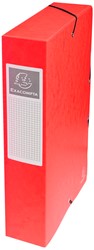 Exacompta boîte de classement Exabox rouge, dos de 6 cm