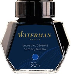 Waterman encre 50 ml bleu (Serenity)