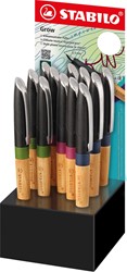 STABILO Grow stylo plume, présentoir de 12 pièces