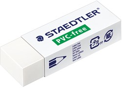 Staedtler gomme, large, sans PVS, blanc