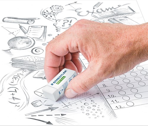 Staedtler gomme, small, sans PVS, blanc-2
