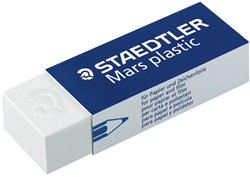 Staedtler gomme Mars Plastic, blanc, boîte de 20 pièces