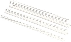 Fellowes reliures, paquet de 100 pièces, 6 mm, blanc