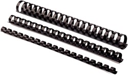 Fellowes reliures, paquet de 100 pièces, 6 mm, noir