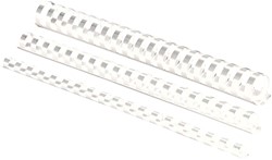 Fellowes reliures, paquet de 100 pièces, 8 mm, blanc