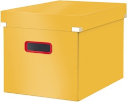 Leitz Cosy Click & Store cube boîte de classement grande, jaune