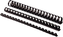 Fellowes reliures, paquet de 50 pièces, 25 mm, noir