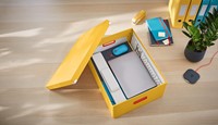 Leitz Cosy Click & Store boîte de classement grande, jaune-1