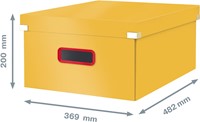 Leitz Cosy Click & Store boîte de classement grande, jaune-2