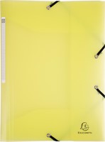 Exacompta Chromaline chemise à rabats avec 3 rabats, avec étiquette, couleurs pastel assorties-3