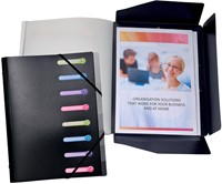 Exacompta Trieur Exacase noir, 8 compartiments-2