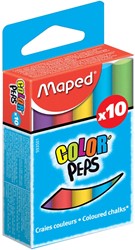 Maped craie couleurs assorties