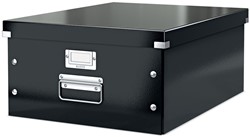 Leitz WOW boîte de rangement Click & Store, ft A3, noir