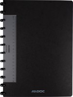 Adoc Classic cahier, ft A4, 144 pages, quadrillé commercial, couleurs assorties-2