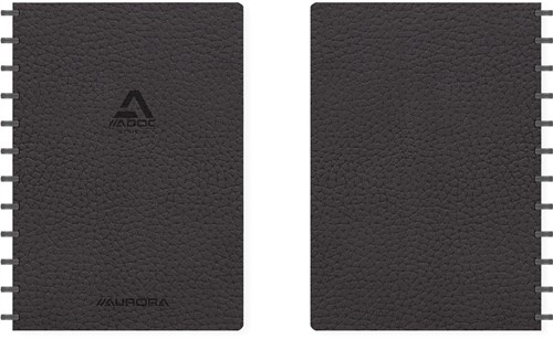 Adoc Business cahier, ft A4, 144 pages, quadrillé 5 mm, noir