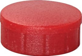 Maul Aimant Solid, 15 mm, 150 gr, boîte de 10 pièces, rouge-2