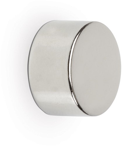 MAUL Aimant O-néodyme, 15x10mm, 8kg, blist 4pcs, argent clair, pour tableau blanc-2
