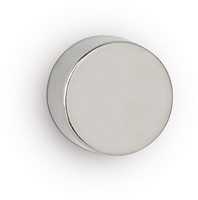 MAUL Aimant O-néodyme, 15x10mm, 8kg, blist 4pcs, argent clair, pour tableau blanc