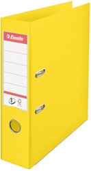 Esselte Classeur à levier Power N° 1 Vivida, ft A4, dos de 7,5 cm, jaune