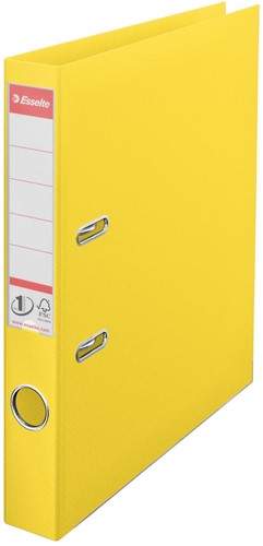 Esselte Classeur à levier Power N° 1 Vivida ft A4, dos de 5 cm, jaune