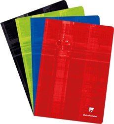 Clairefontaine cahier Metric pour ft A4, 96 pages, séyès, couleurs assorties