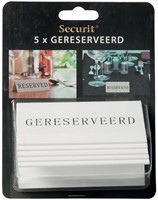 Securit panneau de table 'Geresveerd', paquet de 5 pièces-2