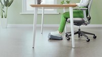 Leitz Ergo repose-pieds réglable, 80 % recylé, gris-3