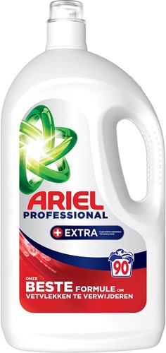Ariel Professional Extra lessive liquide, bouteille de 4,95 liter, 110 doses