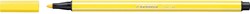 STABILO Pen 68 feutre, jaune citron