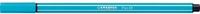 STABILO Pen 68 feutre, bleu clair-2